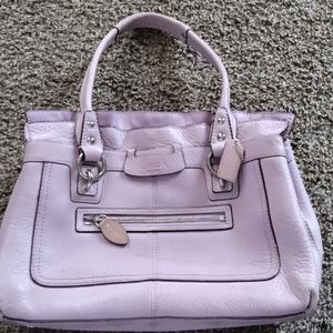 Purple Coach Purse
